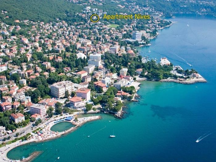 Apartment Nives Opatija Bagian luar foto